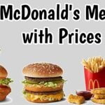 McDonald’s Menu 2023 USA