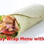 Subway Wrap Menu with Prices