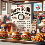 Arby’s Happy Hour Menu