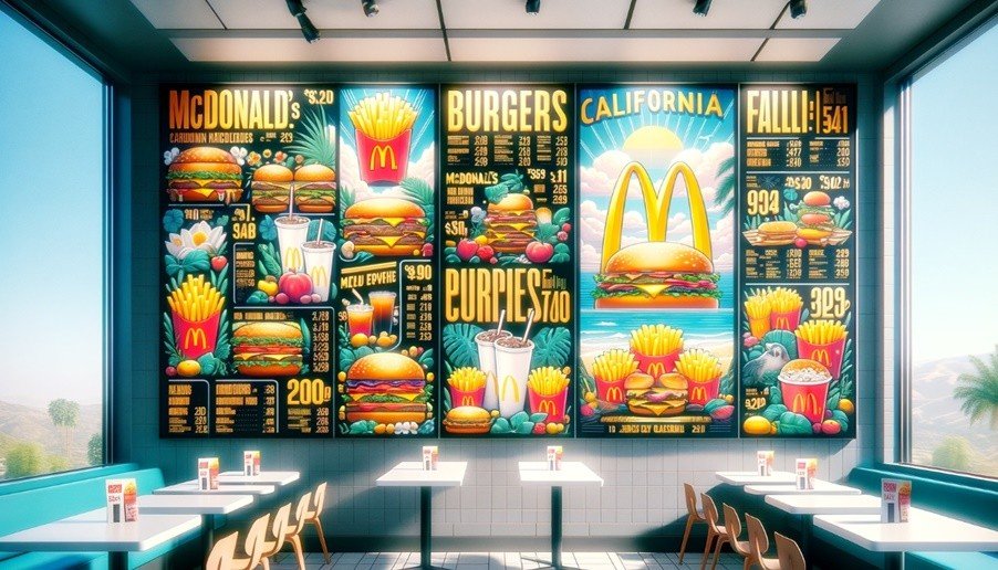 Mcdonald Menu Prices California