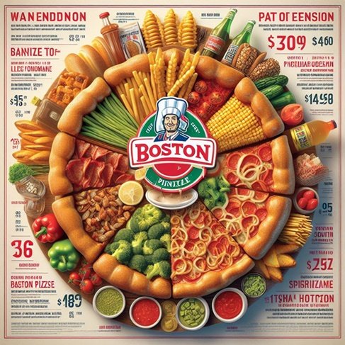 Boston Pizza Menu Prices