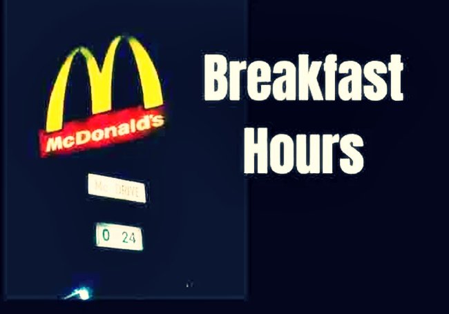 Mcdonald's Breakfast Hours Canada