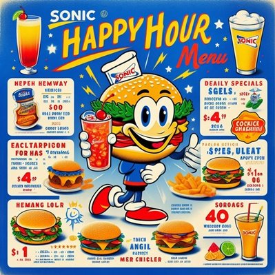 Sonic Happy Hour